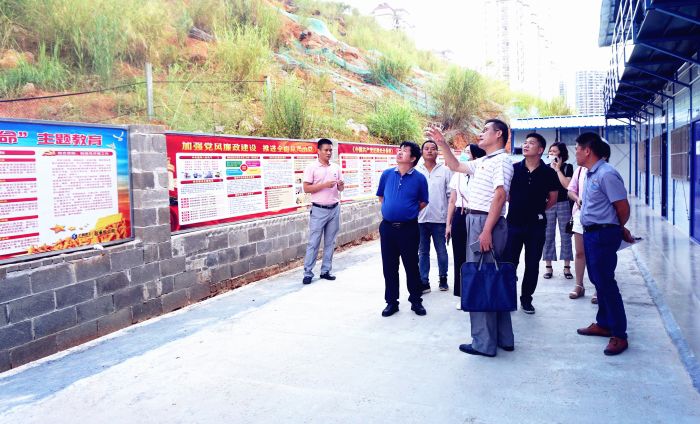 33文化长廊和工程形象观摩。谢微旋 摄.jpg
